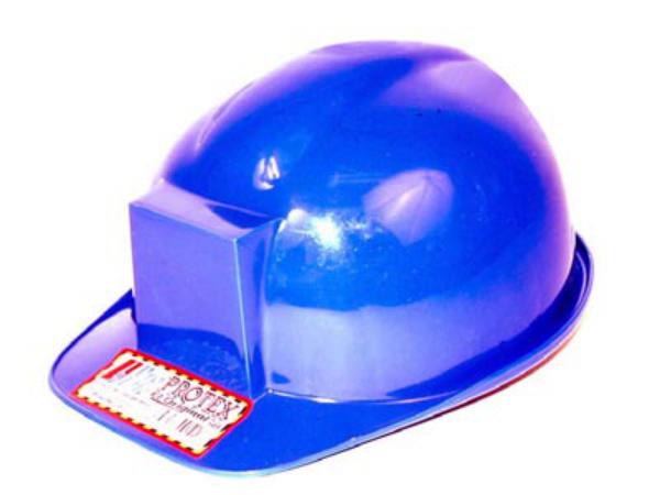 Casco Plast Gris Mod 101