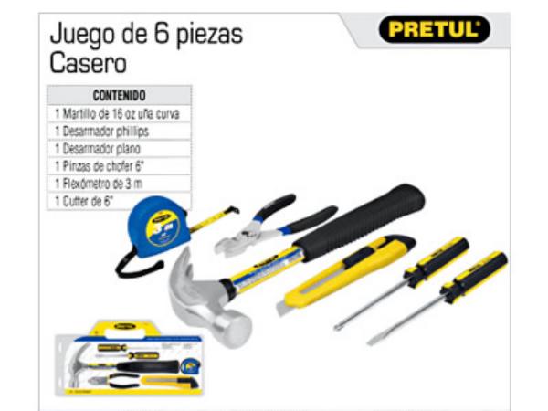 Juego de Herramientas Variado Pretul
