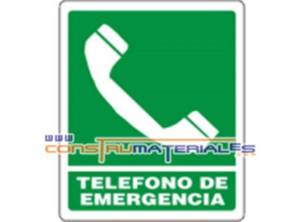 Señal Telefono de Emergencia Em-07