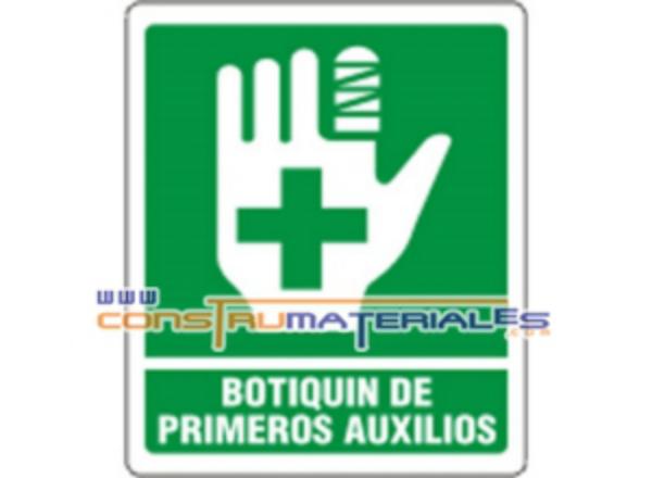 Señal Botiquin Primeros Auxilios Em-01