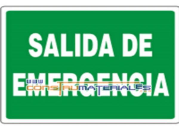 Señal Salida de Emergencia Em-18