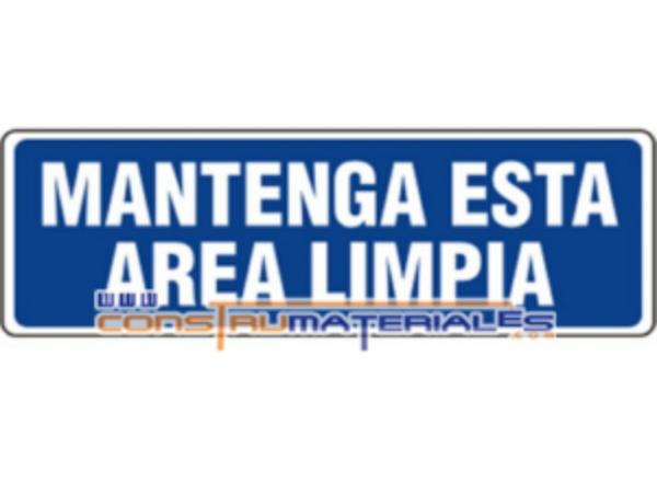 Señal Mantenga Area Limpia Ob-22