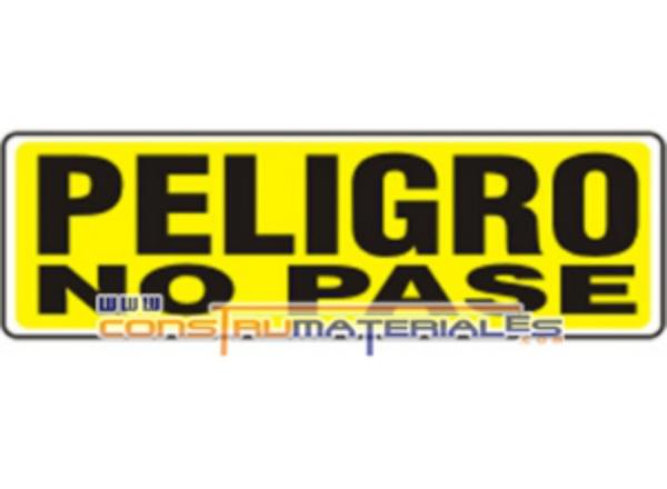 Señal Peligro No Pase Pe-27