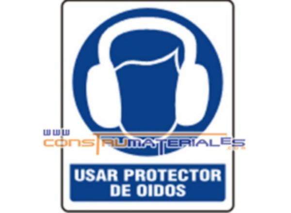 Señal Usar Protector de Oidos Ob-05