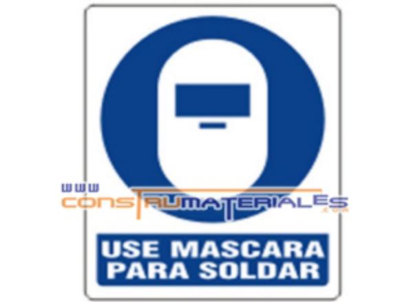 Señal Use Mascara para Soldar Ob-08