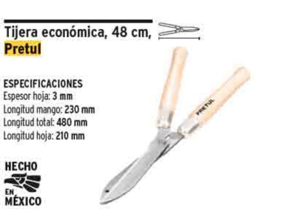 Tijera para Grama de 12" Truper