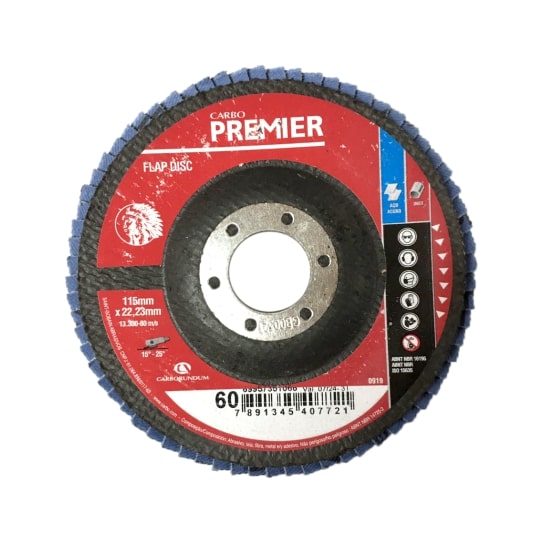 Disco Acabado Flap 4 1/2" 15Mm G60 Carbopremier