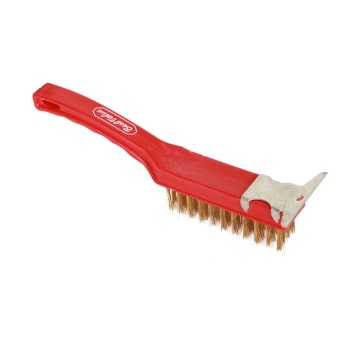 Cepillo de Alambre 4 Lineas Mango Plat Alto Impacto Best Value
