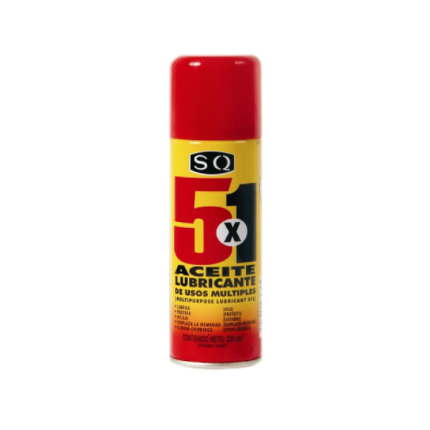 Aceite Lubricante Aerosol 5X1 Sq 235Cm3