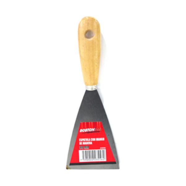Espatula Mango Madera 3-1/4" Boston Tool
