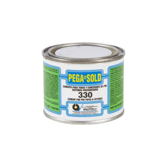 Pega Sold 330 Pvc para Tuberia Alta Presion 1/32 Gal