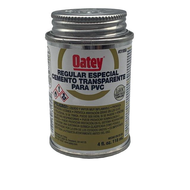 Pega Soldadura Pvc Dorada 1/32 Gal 118Ml Oatey