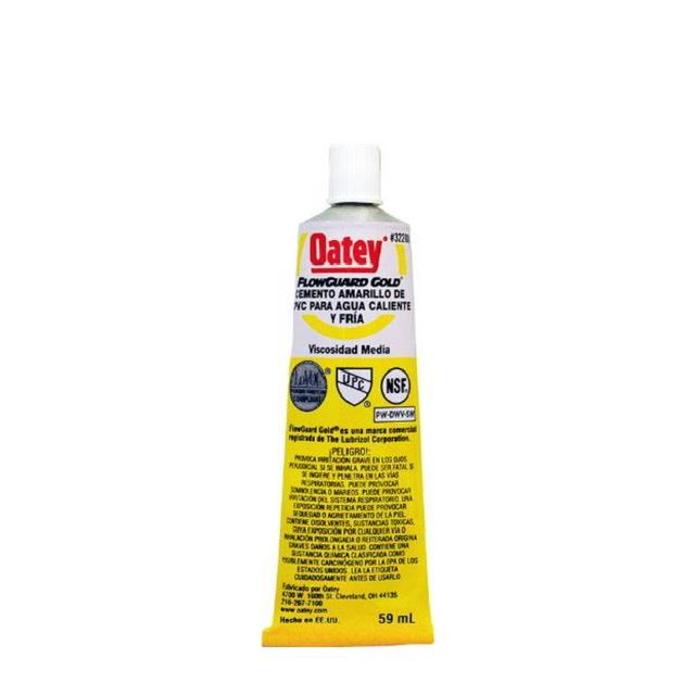 Pega Soldadura Cpvc 1/64 Gal 59Ml Agua Caliente Oatey