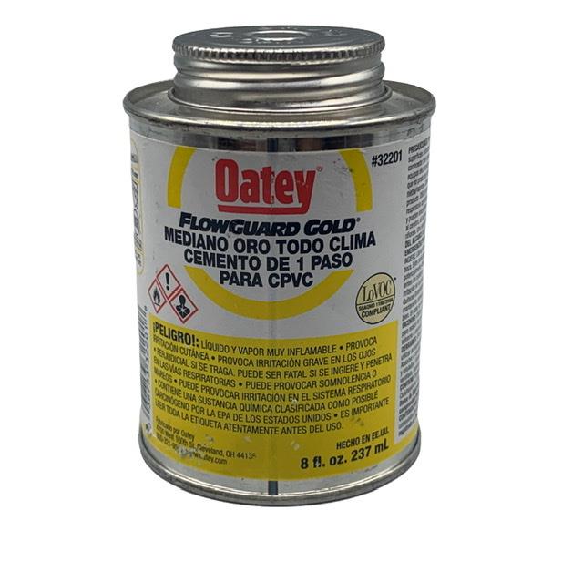Pega Soldadura Cpvc 1/16 Gal 237 Ml Agua Caliente Oatey