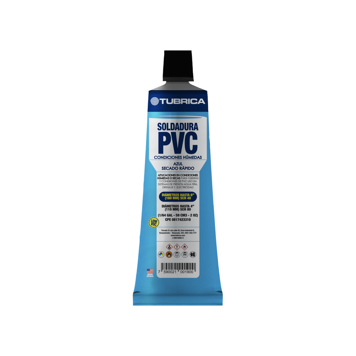 Pega Soldadura Pvc Condiciones Humedas Tubrica Tubito