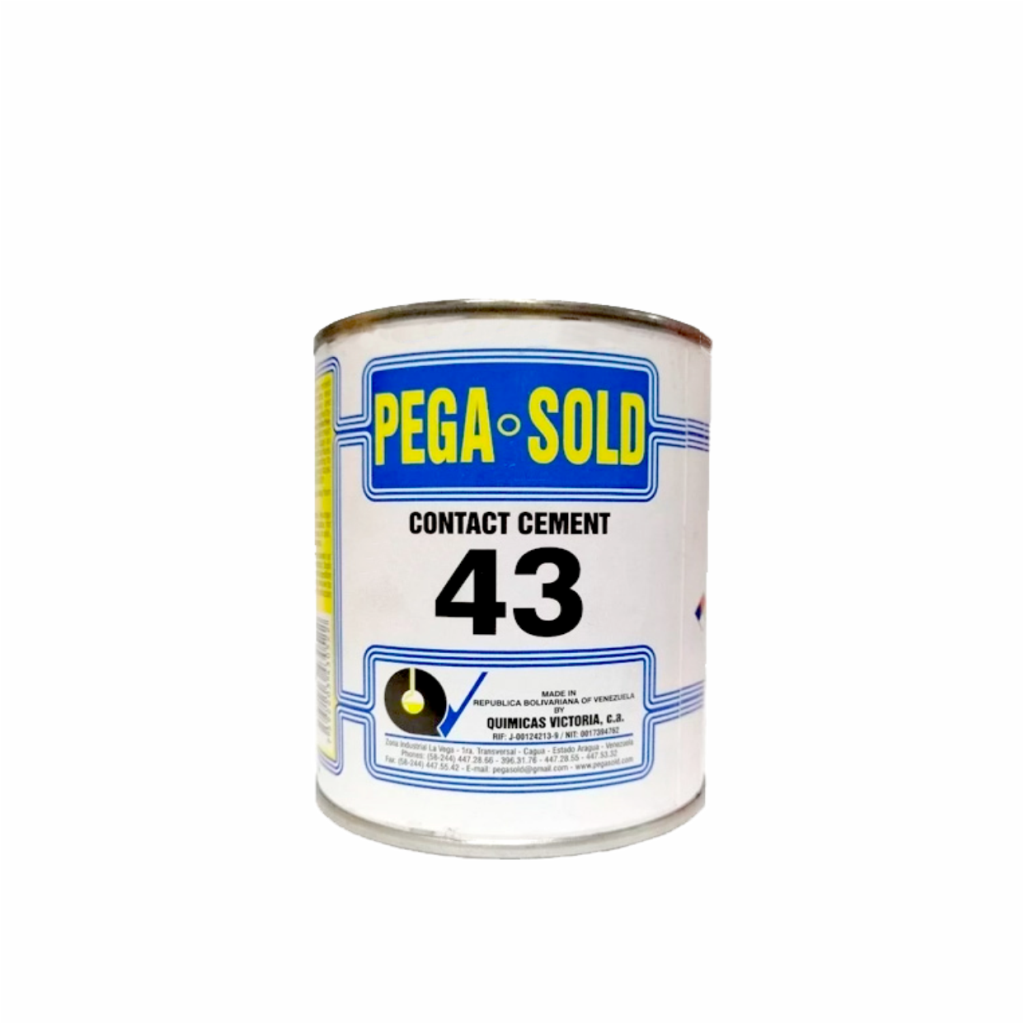 pega sold 43 amarilla CEMENTO DE CONTACTO 1/8 galon