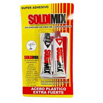 Acero Plastico Extra Fuerte 17.5Gr Soldimix