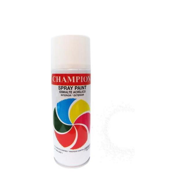 Pintura Spray Champion Blanco Mate