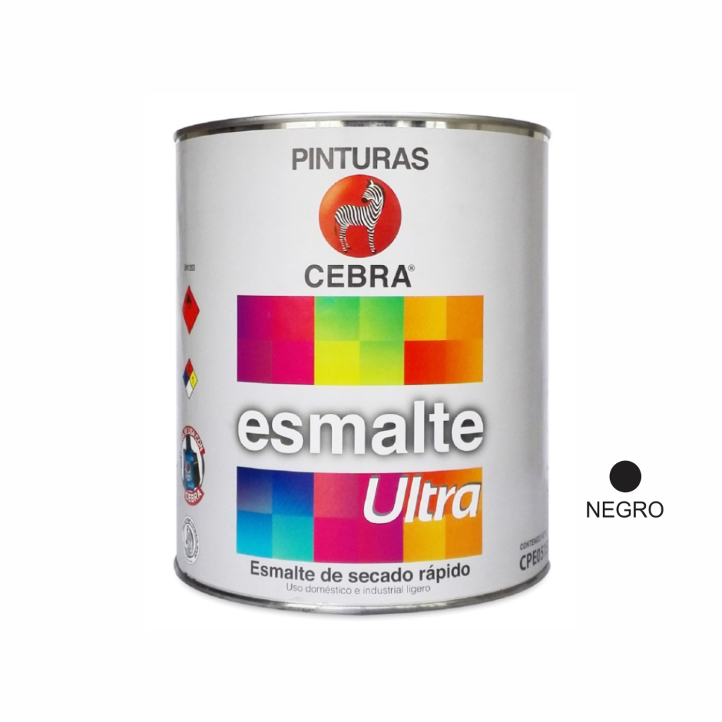 Pintura Esmalte Ultra Negro 1Gl