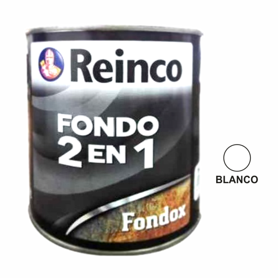 Fondo Anticorrosivo 2 en 1 Blanco Reinco 1 Galon