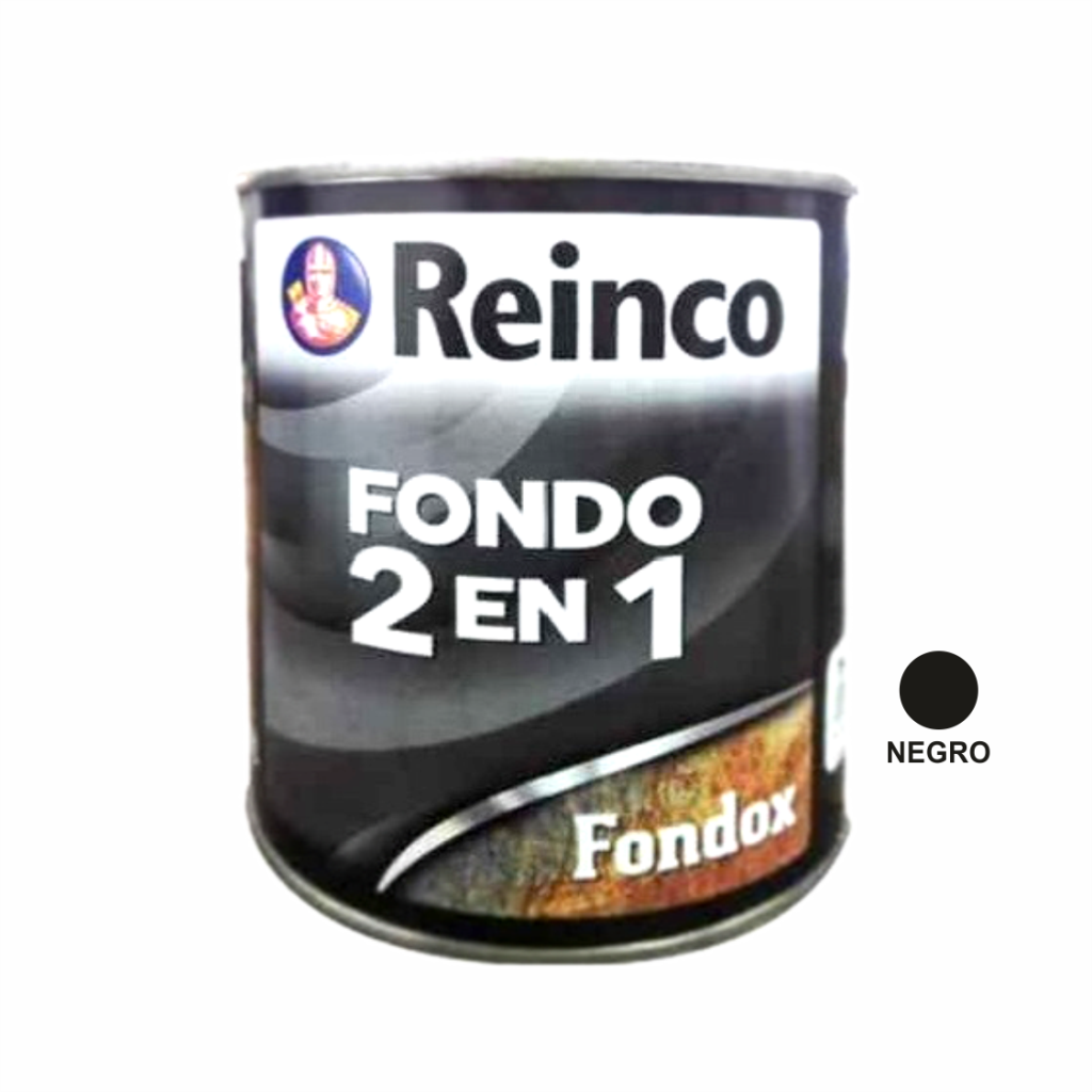 Fondo Anticorrosivo 2 en 1 Negro 1 Galon Reinco