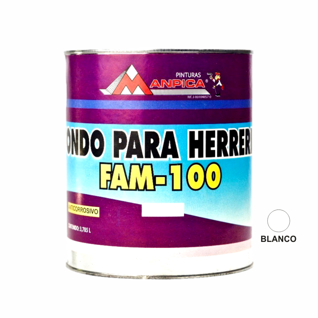 Fondo P/ Herreria Galon Blanco Manpica