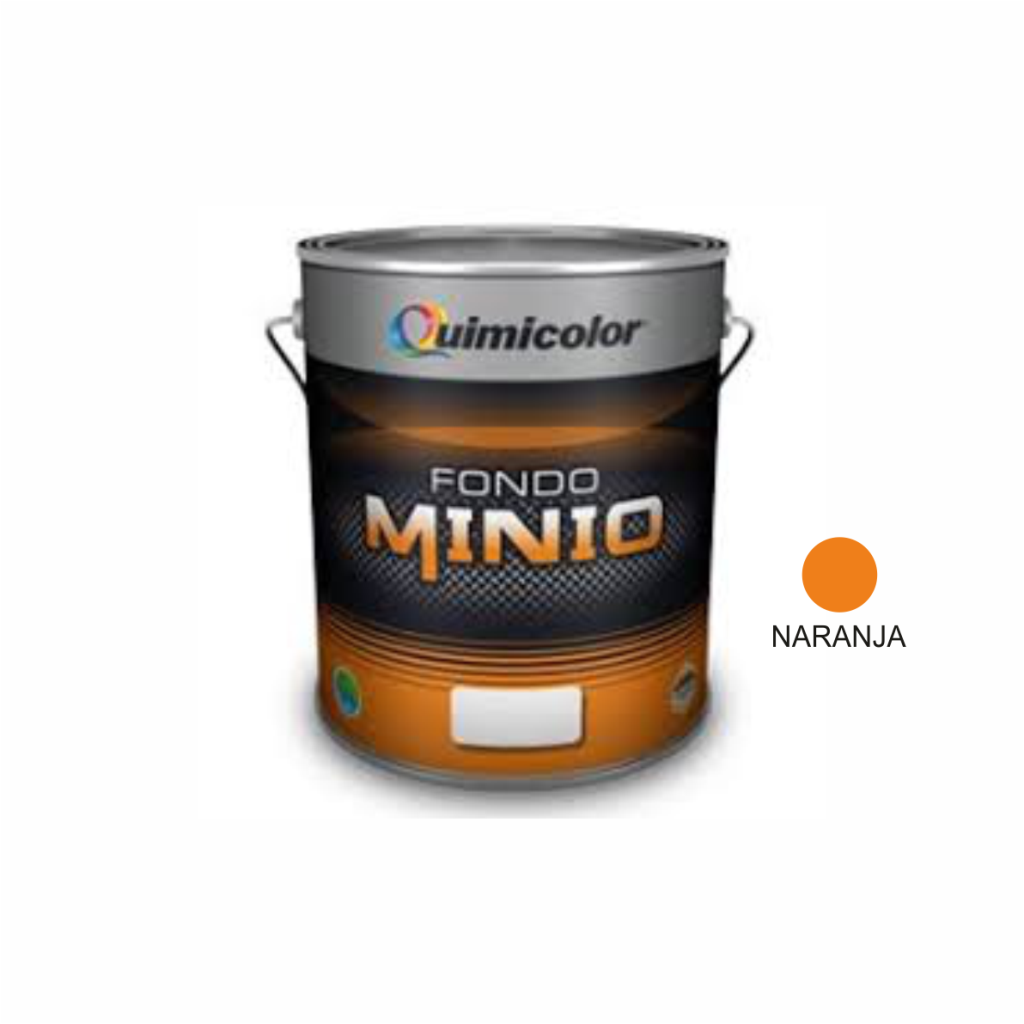 Fondo Anticorrosivo Naranja Indust-Minio 1/4G
