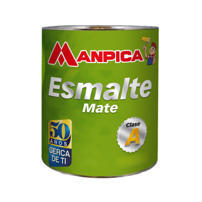 Pintura Esmalte Premium Blanco Mate 1 Galon