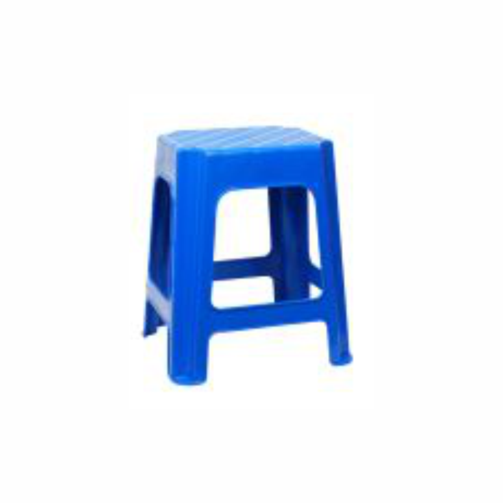 Banqueta Apilable Azul Manaplas