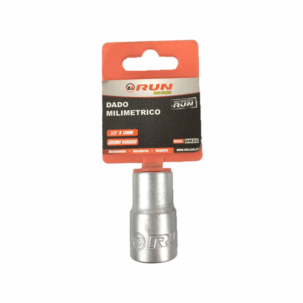 Dado Milimetrico 1/2 X 13Mm Run
