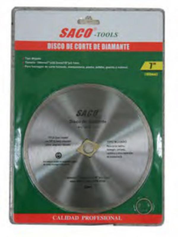 Disco P/Corte Concreto 7" X 7/8X 2.1Mm S