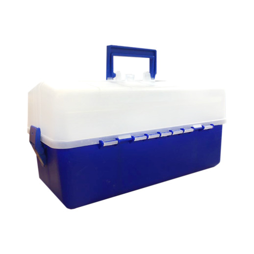 Caja de Herramientas Plastica Azul 16" Splaca