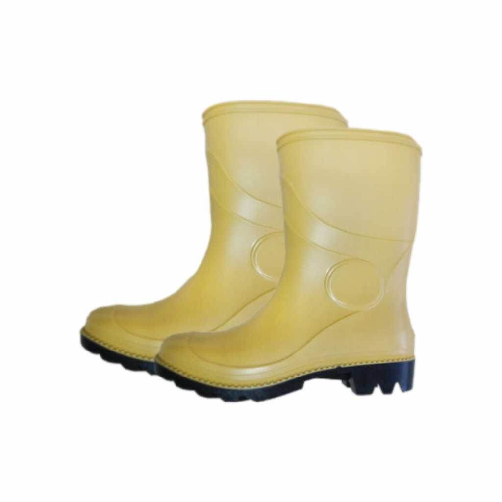 BOTA DE GOMA BEIGE CORTA T-42, solo en