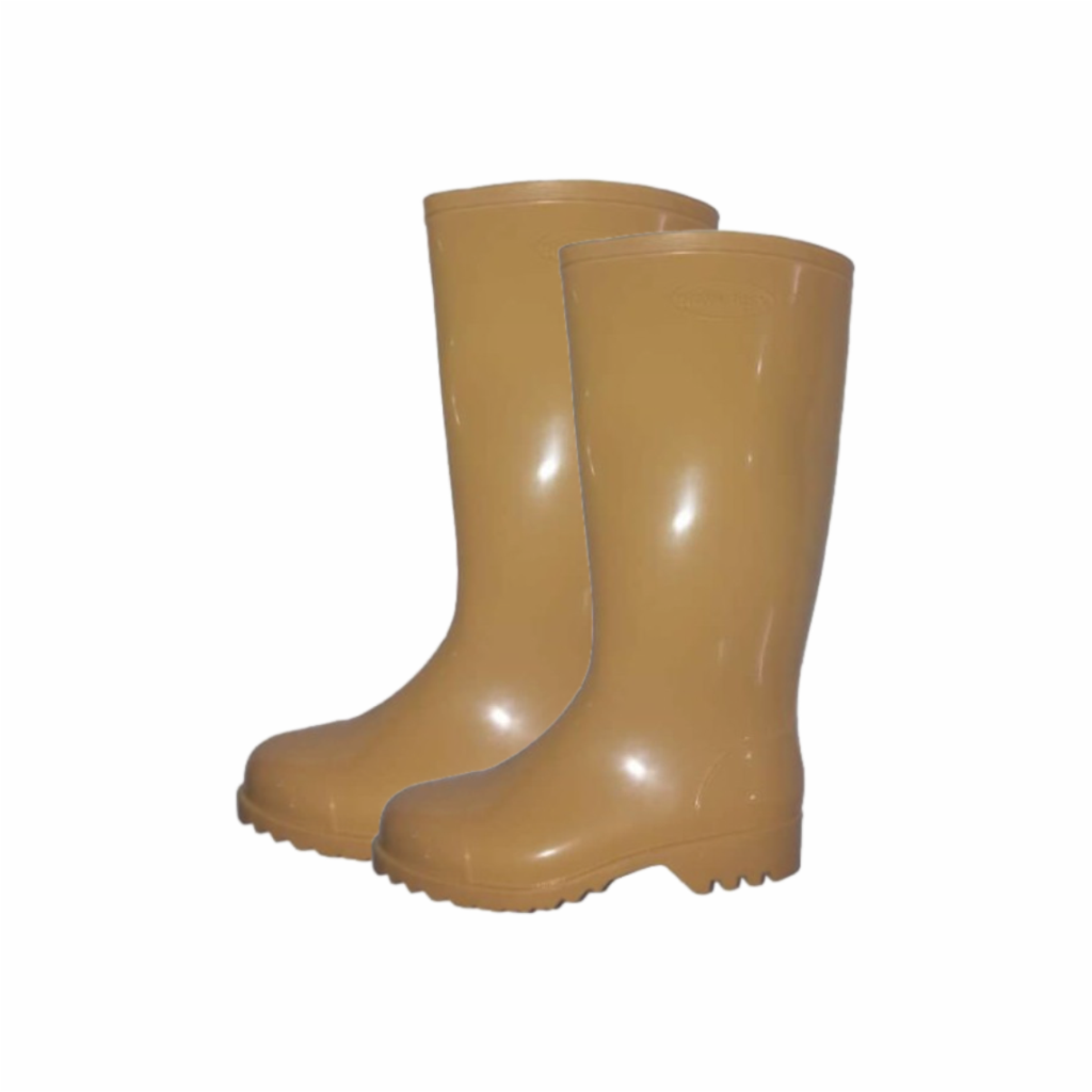 Bota de Goma Beige Larga T-43