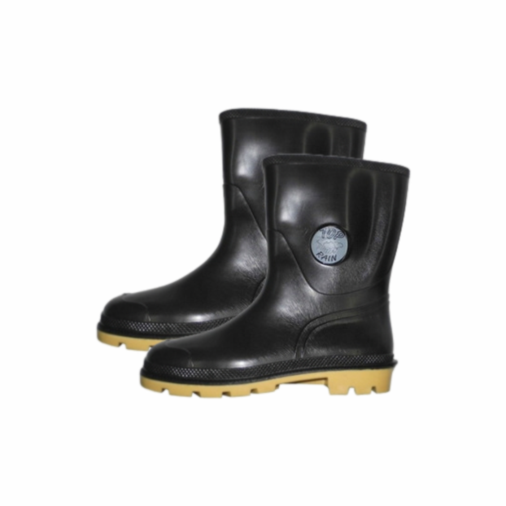 Bota de Goma Negra Larga T-43