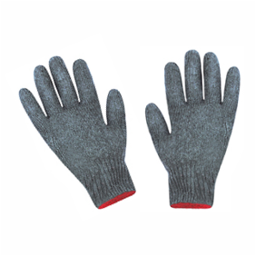 Guante Gris Clase B Algodon/Polyester