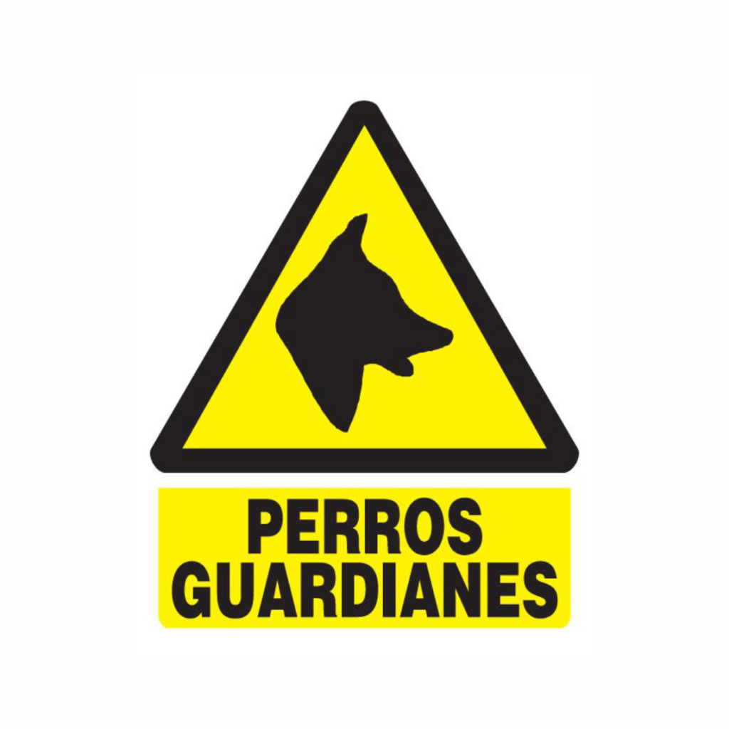 Señal Perros Guardianes Pe-03