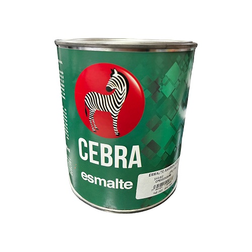 Pintura Esmalte Anaranjado 1/4 Galon Cebra