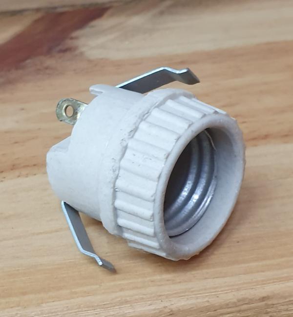 Socate Porcelana E-27 Tope Ojo Buey S/Cable