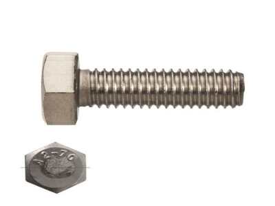 Tornillo Hex. Acero Inox. 3/8" X 5/8"