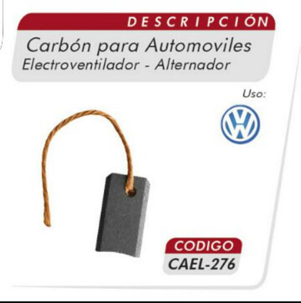 Carbon Electrov-Alternador Cael-276