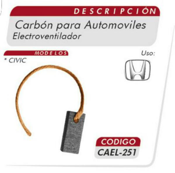Carbon Electroventilador Cael-251