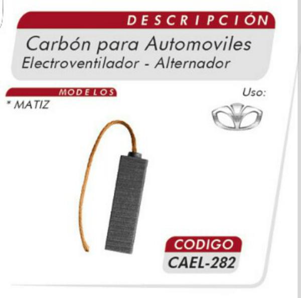 Carbon Electroventilador Cael-282