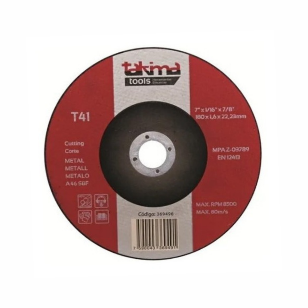 Disco P/Esmerilar 7" Takima