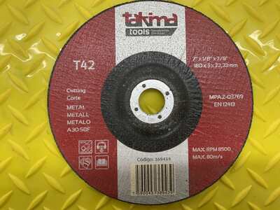 Disco Corte Metal 7" Takima