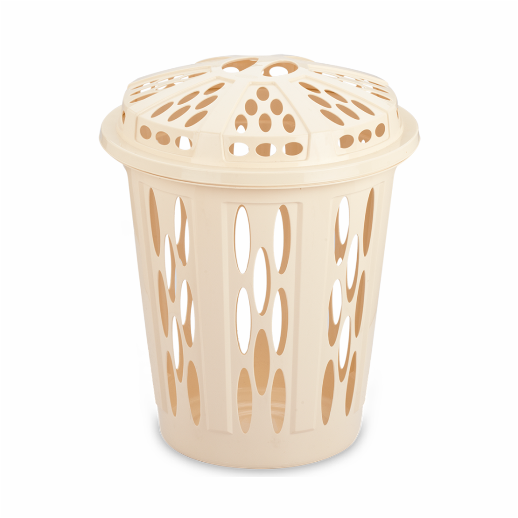 Cesta Ropa Red Galaxy Peq C/Tapa Beige