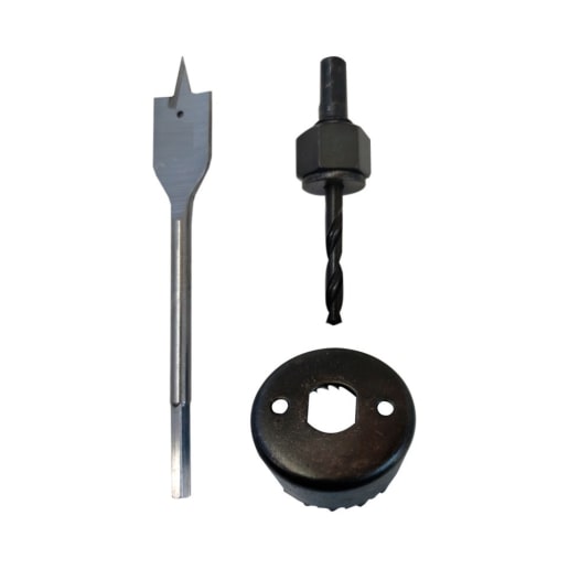 Juego de Brocas para Instalar Cerraduras 3 Pzs Security