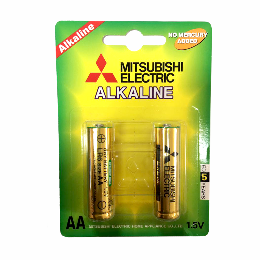 Pila Alcalina Aa Mitsubishi Blister