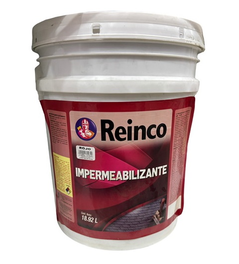 Revestimiento Impermeable Rojo Cun 5Gl Reinco