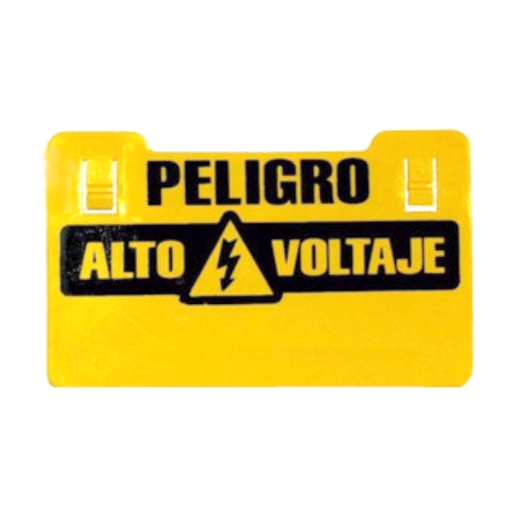 Señal para Cerco Electrico Peligro Alto Voltaje